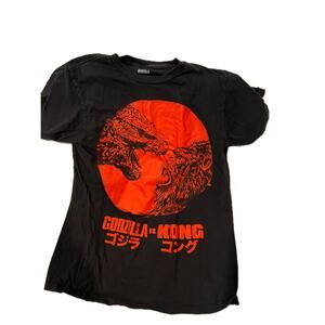Godzilla vs Kong Movie T-Shirt Mens Med
